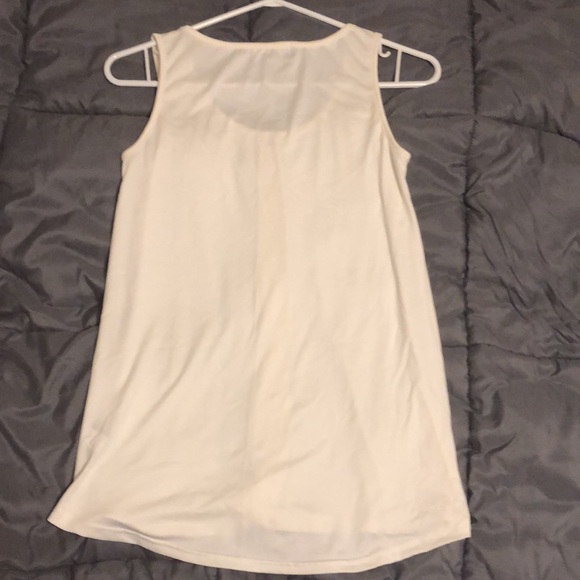 Flowly White Blouse Tank Top - Picture 2 of 5